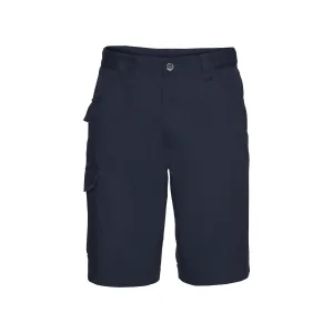 Russell Heren Korte Broek in Polycotton Twill (Franse marine)