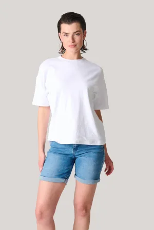 Shoeby slim fit jeans short Liza Denim mediumstone