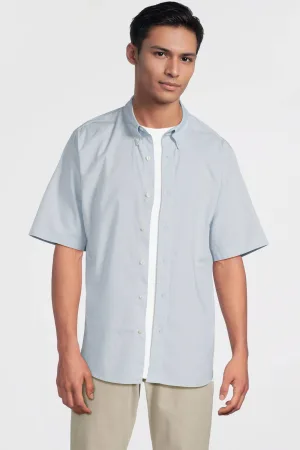 Timberland casual overhemd lichtblauw