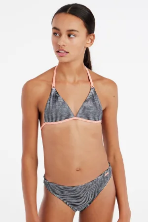 Protest triangelbikini PRTNIKLE JR zwart/wit