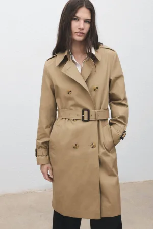 Mango trenchcoat beige
