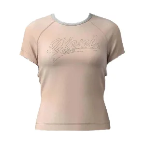 Diesel Dames/Dames T-Vincie Slim T-shirt (Roze)