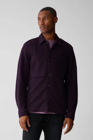 Shoeby overshirt met textuur rood