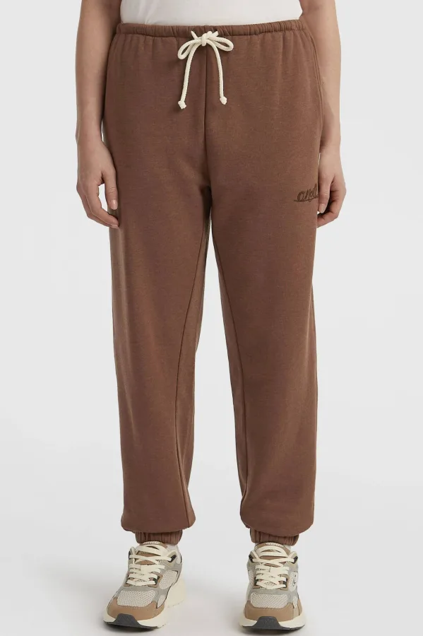 O’Neill straight regular waist broek donkerbruin