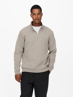 ONLY & SONS Sweatshirt ONSCERES HALF ZIP SWEAT