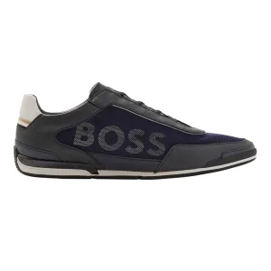 Boss Heren Saturn Slip-on Trainers (Donkerblauw)