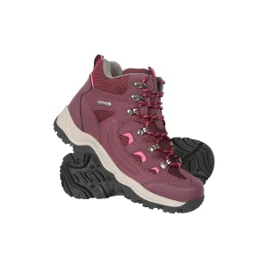 Mountain Warehouse Dames/Dames Adventurer Waterdichte Wandelschoenen (Bourgondië)