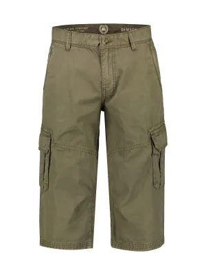 Lerros Bermuda LERROS lange cargo bermuda met opgestikte zakken