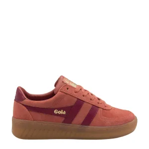 Gola Grandslam suède sneakers roze/bordeaux