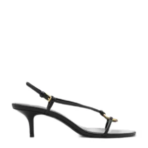 Mango sandalettes zwart