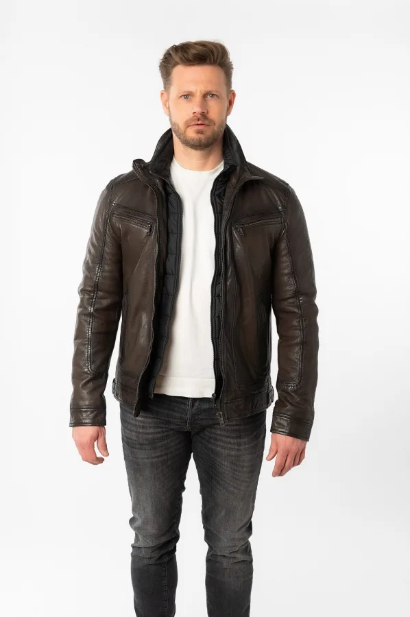 Mauritius Leren jack