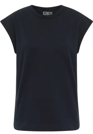 Dreimaster Mouwloos sweatshirt Dames marine