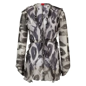 Hugo Dames/Dames Etheria Reguliere Blouse (Veelkleurig)