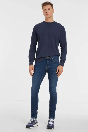 anytime skinny jeans donkerblauw