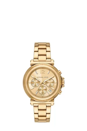 Michael Kors horloge MK7493 Maren goudkleurig