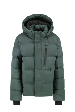 Cars gewatteerde jas donkergroen