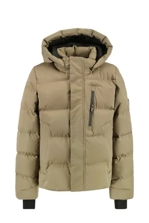 Cars gewatteerde jas kaki