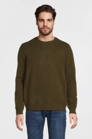 anytime gebreide trui khaki