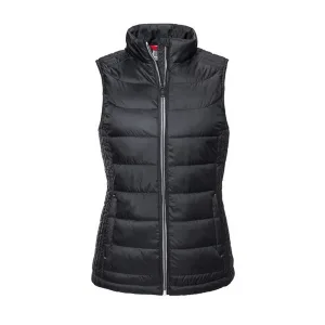 Russell Dames/dames Nano Body Warmer (Zwart)
