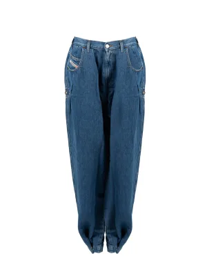 Diesel Jeans D-Concias Vrouw blauw