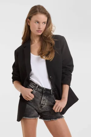 anytime oversized blazer zwart
