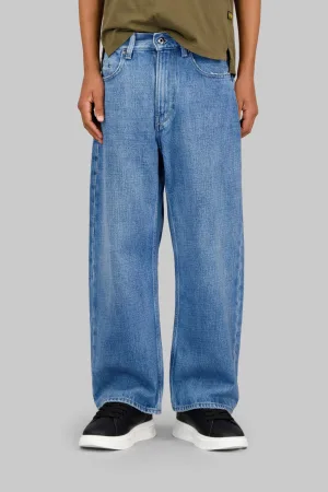 G-STAR high waist loose fit jeans light blue denim