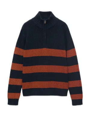 Mango Kids schipperstrui donkerblauw