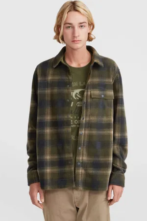 O’Neill geruit overhemd donkergroen