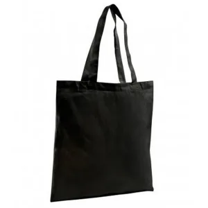 SOLS Zen Biologische Katoenen Tote/Shopper Bag (Zwart)