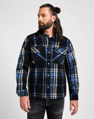 Lee – 101 WOOL OVERSHIRT BLACK