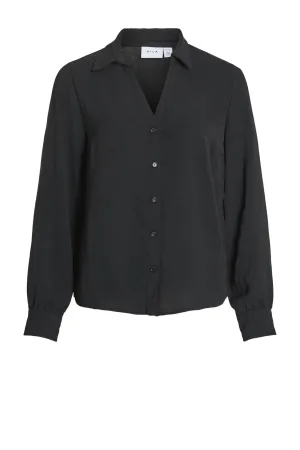 VILA blouse zwart