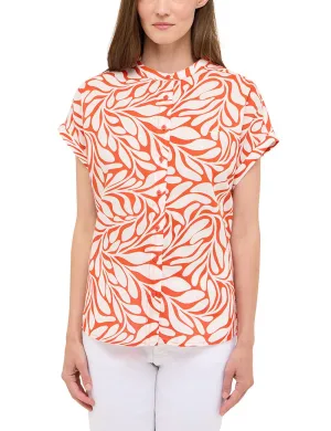 MUSTANG Gedessineerde blouse Style Coral Springs