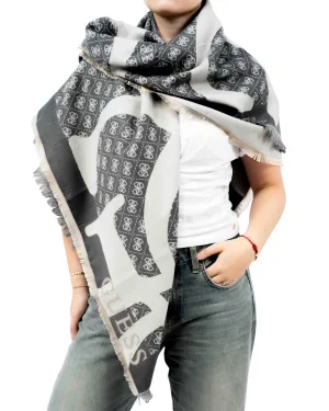 Guess Jacquard Kefiah Sjaal 135X135