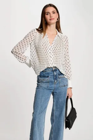 Morgan blouse ecru