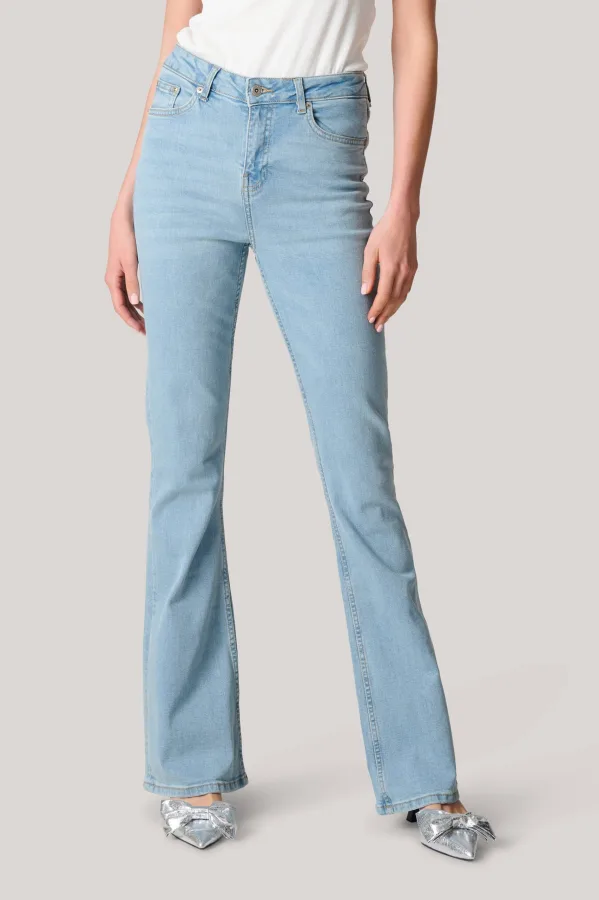 Shoeby flared jeans lightblue