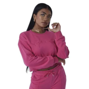 Sweatshirt court grote vrouw Project X Paris Basic