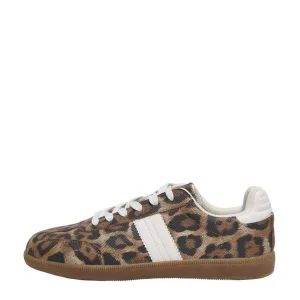 ONLY ONLAMBER PU SNEAKER sneakers met panterprint beige