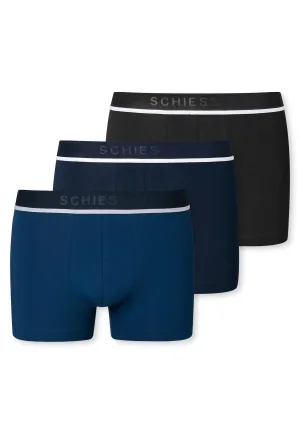 Schiesser Boxershort 95/5 met sportieve logo-webband (3 stuks)