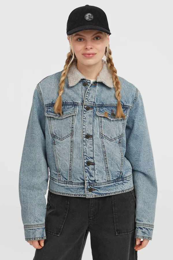 O’Neill denim spijkerjas light blue denim