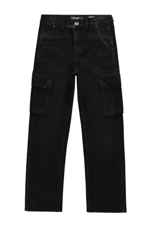 Cars loose fit jeans black denim