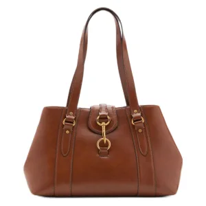 Mango schoudertas cognac