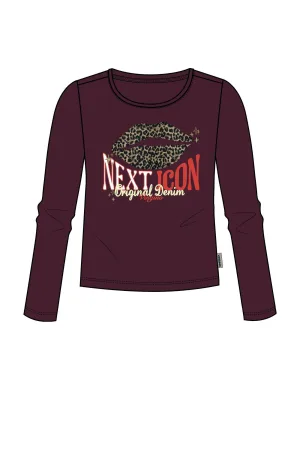 Vingino longsleeve donkerrood