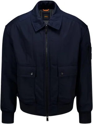 Boss Orange Bomberjack Oking Blauw heren