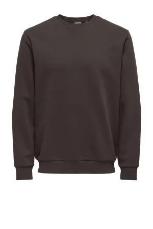 ONLY & SONS sweater bruin