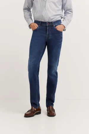 Bugatti Herren Jeans met stretchfunctie