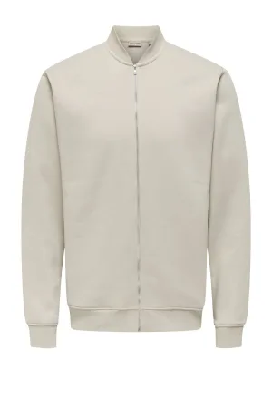 ONLY & SONS sweatvest beige