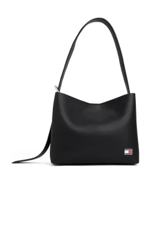 Tommy Jeans schoudertas Cool Hobo zwart