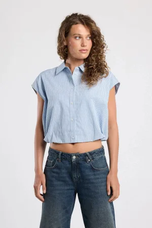 America Today blouse lichtblauw