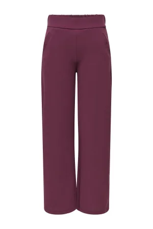 JDY wide leg high waist casual broek