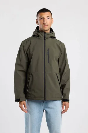 America Today softshell jas groen